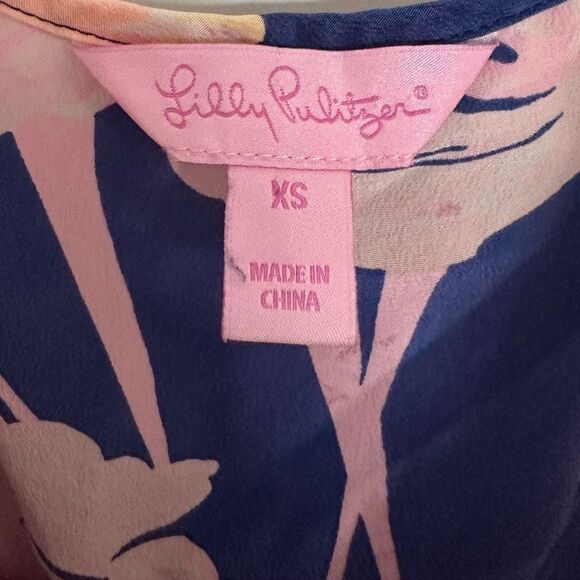 Lilly Pulitzer Flamingo Print Tank Top XS β Send Offer! - Picture 3 of 3